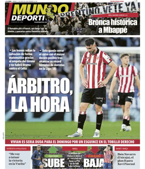 Cover of Mundo Deportivo (Bizkaia-Araba)