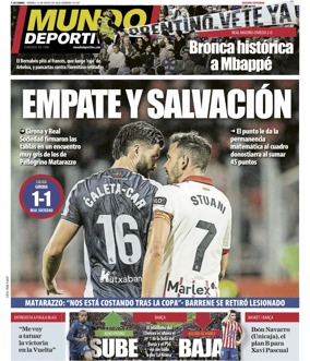 Cover of Mundo Deportivo (Gipuzkoa)