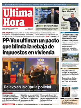 Cover of Ultima Hora