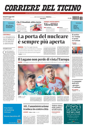 Cover of Corriere del Ticino