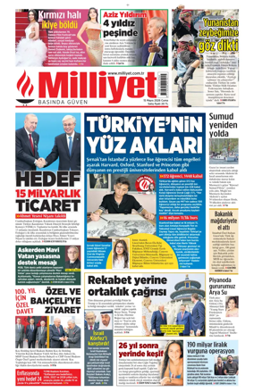 Cover of Milliyet