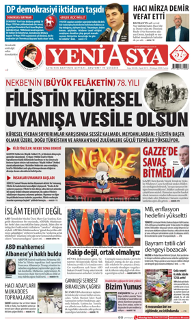 Cover of Yeni Asya