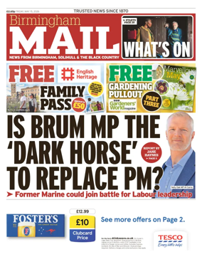 Cover of Birmingham Mail