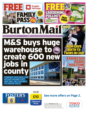 Cover of Burton Mail