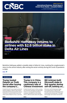 Cover of CNBC