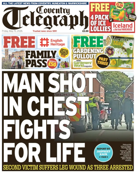 Cover of Coventry Telegraph