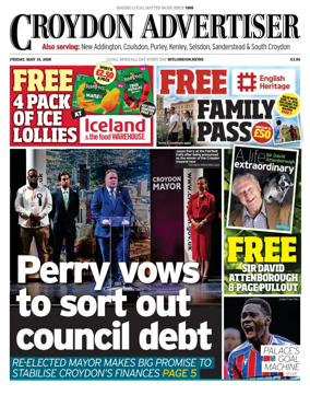 Cover of Croydon Advertiser