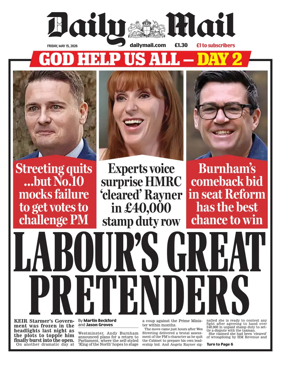 Cover of Daily Mail