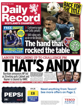 Cover of Daily Record