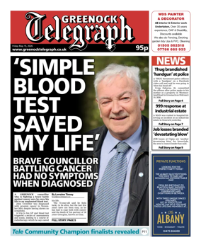 Cover of Greenock Telegraph