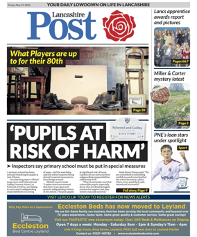 Cover of Lancashire Evening Post