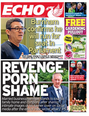 Cover of Liverpool Echo