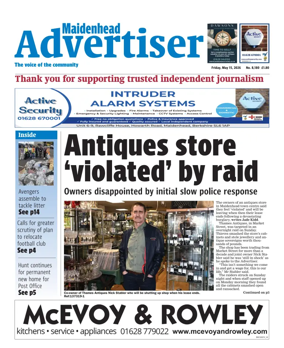 Cover of Maidenhead Advertiser