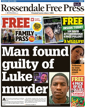 Cover of Rossendale Free Press