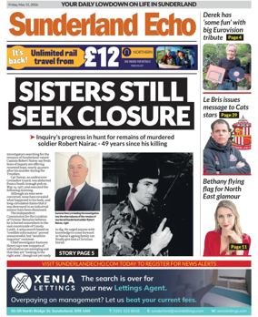 Cover of Sunderland Echo
