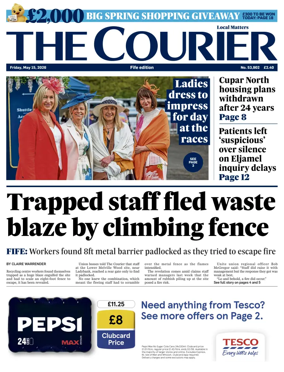 Cover of The Courier & Advertiser (Fife Edition)