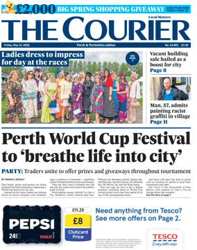 Cover of The Courier & Advertiser (Perth and Perthshire Edition)