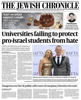 Cover of The Jewish Chronicle