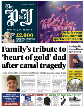 Cover of The Press and Journal (Inverness Highlands and Islands)
