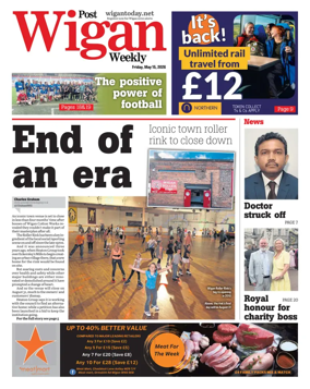 Cover of Wigan Evening Post