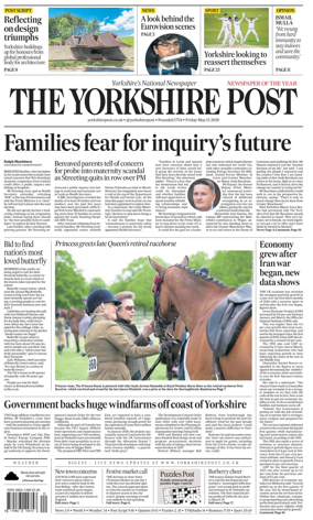 Cover of Yorkshire Post