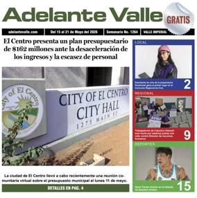 Cover of Adelante Valle