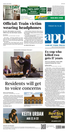 Cover of Asbury Park Press