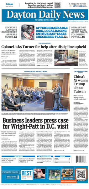 Cover of Dayton Daily News