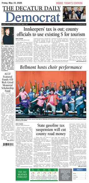 Cover of The Decatur Daily Democrat