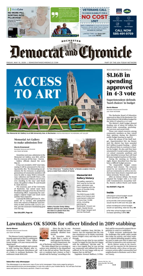 Cover of Democrat and Chronicle