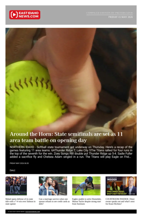 Cover of East Idaho News