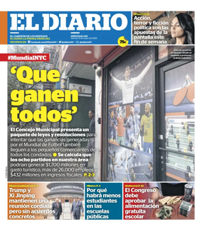 Cover of El Diario