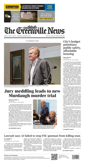 Cover of The Greenville News