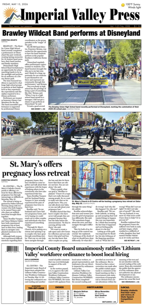 Cover of Imperial Valley Press