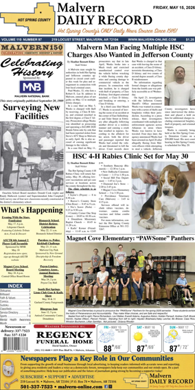 Cover of Malvern Daily Record