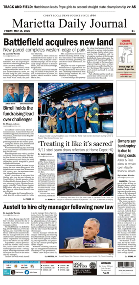 Cover of Marietta Daily Journal