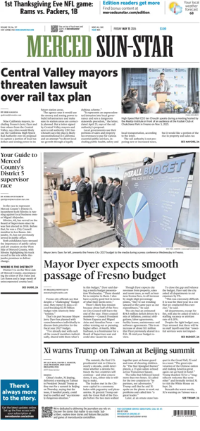 Cover of Merced Sun-Star