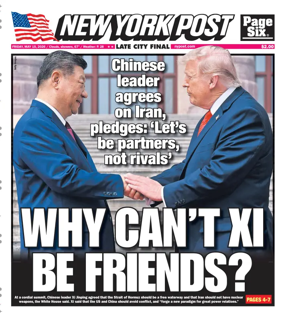Cover of New York Post