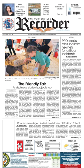 Cover of Porterville Recorder