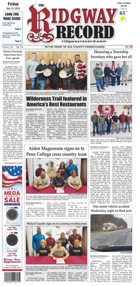 Cover of Ridgway Record
