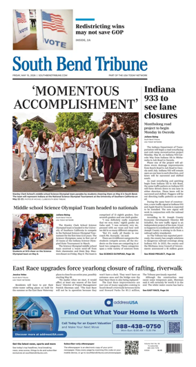Cover of South Bend Tribune