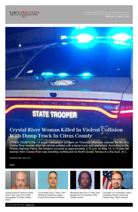 Cover of Tampa Free Press