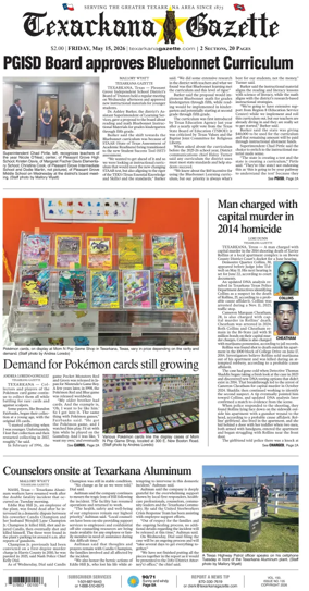 Cover of Texarkana Gazette