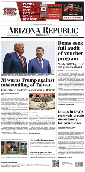 Cover of The Arizona Republic