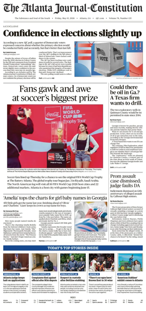 Cover of The Atlanta Journal-Constitution