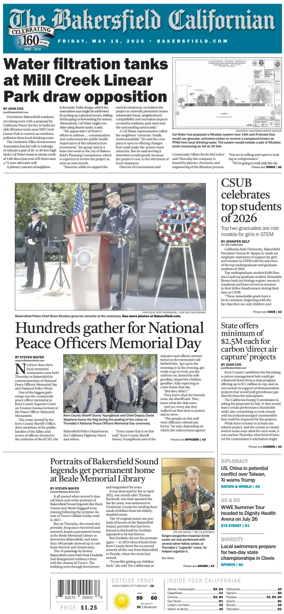 Cover of The Bakersfield Californian