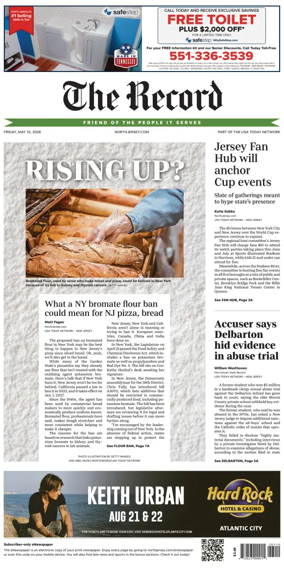 Cover of The Bergen Record