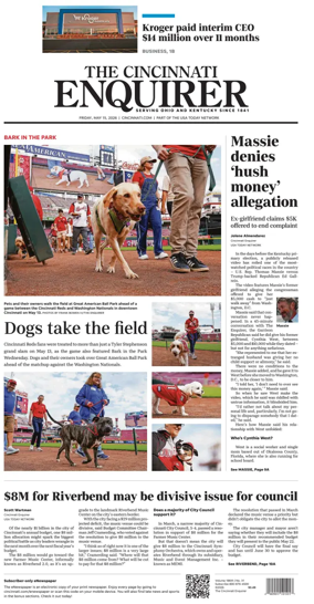 Cover of The Cincinnati Enquirer