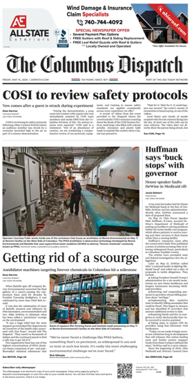 Cover of The Columbus Dispatch