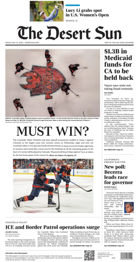 Cover of The Desert Sun